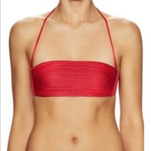 NWT La Perla red bandeau bikini